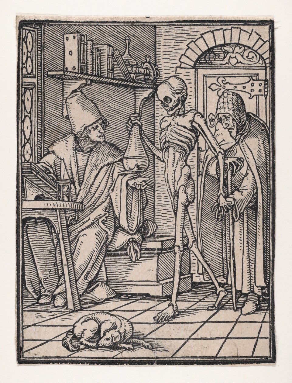 Le docteur ou médecin, de La Danse de la Mort - Hans Lützelburger