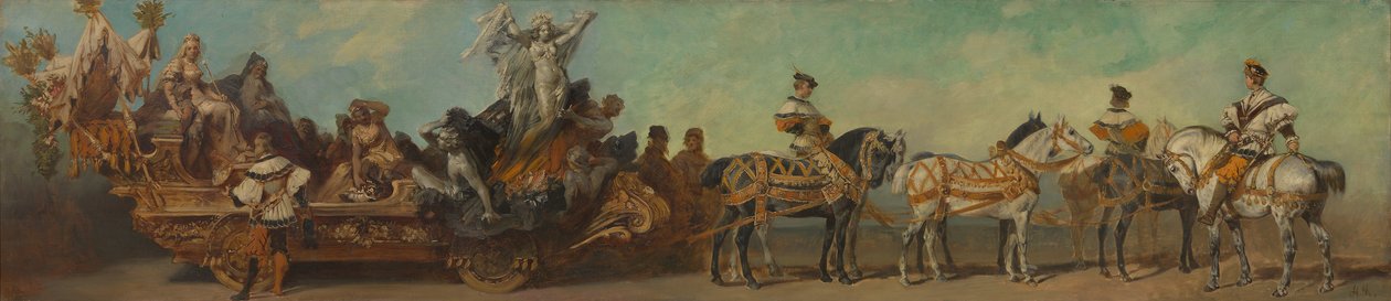 Esquisse du défilé de 1879 - L