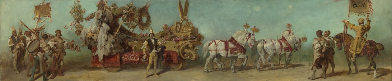 Esquisse du défilé de 1879 - L