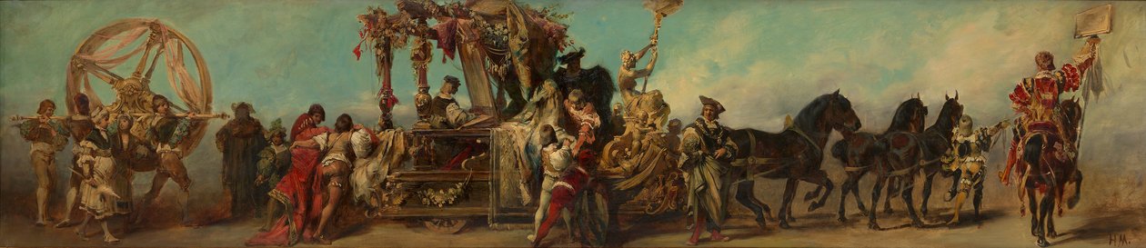 Esquisse du défilé de 1879 - L