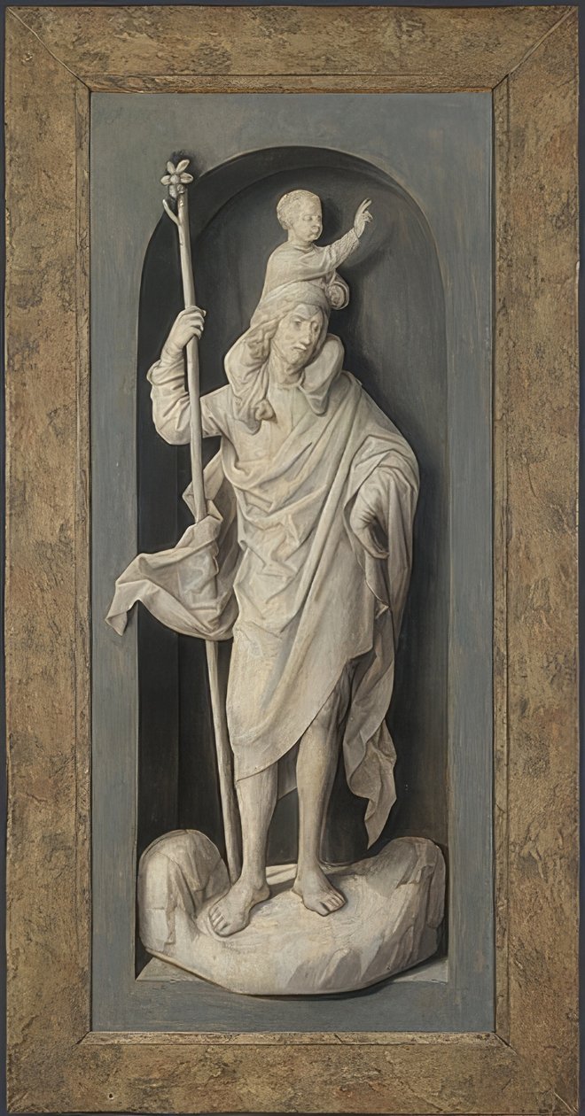 Saint Christophe - Hans Memling