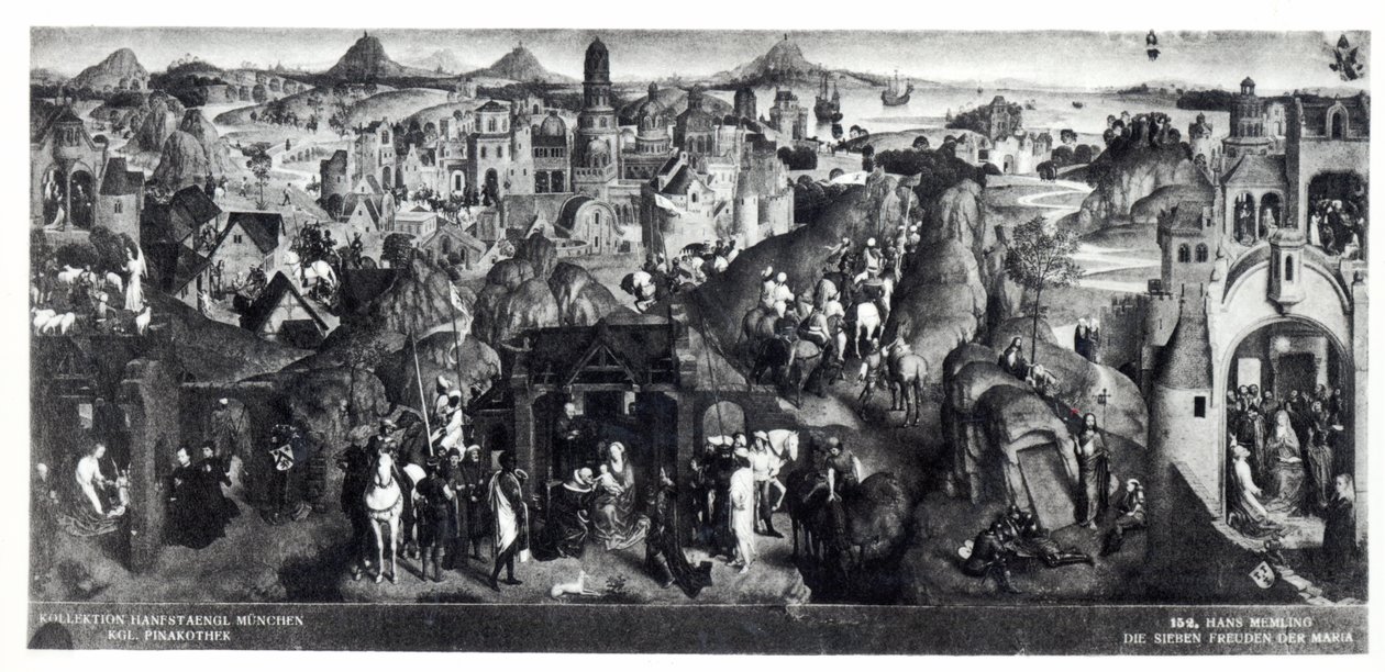 Les Sept Joies de la Vierge, 1480 - Hans Memling