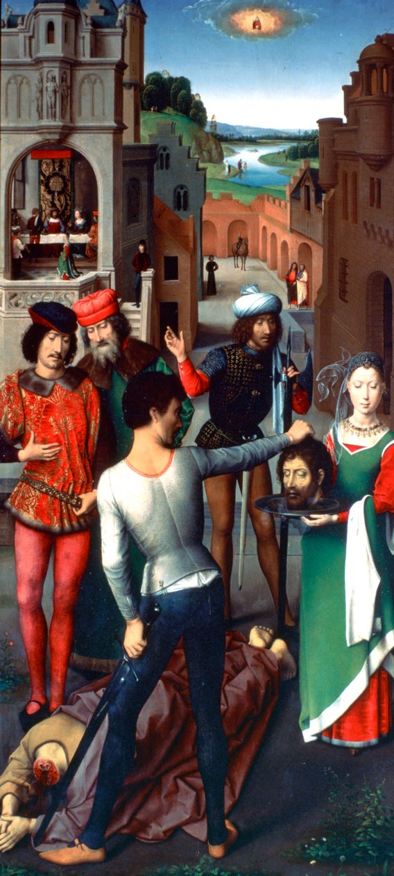 Triptyque de Saint Jean-Baptiste et Saint Jean l