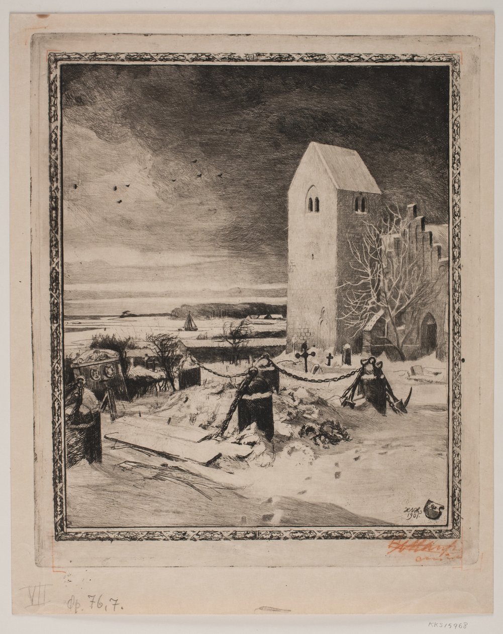 Haut sur une branche. VI. Le cimetière - Hans Nikolaj Hansen