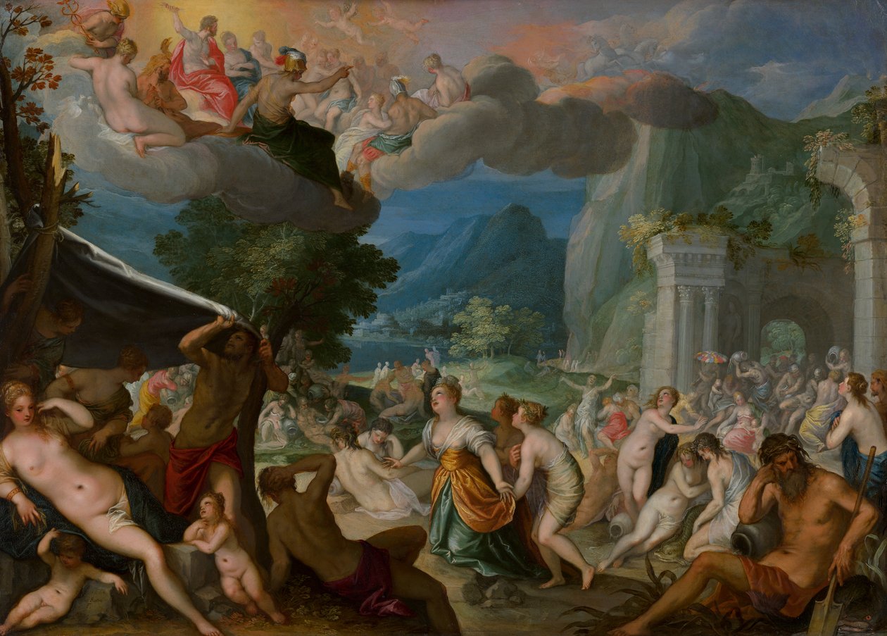La chute de Phaéton - Hans Rottenhammer