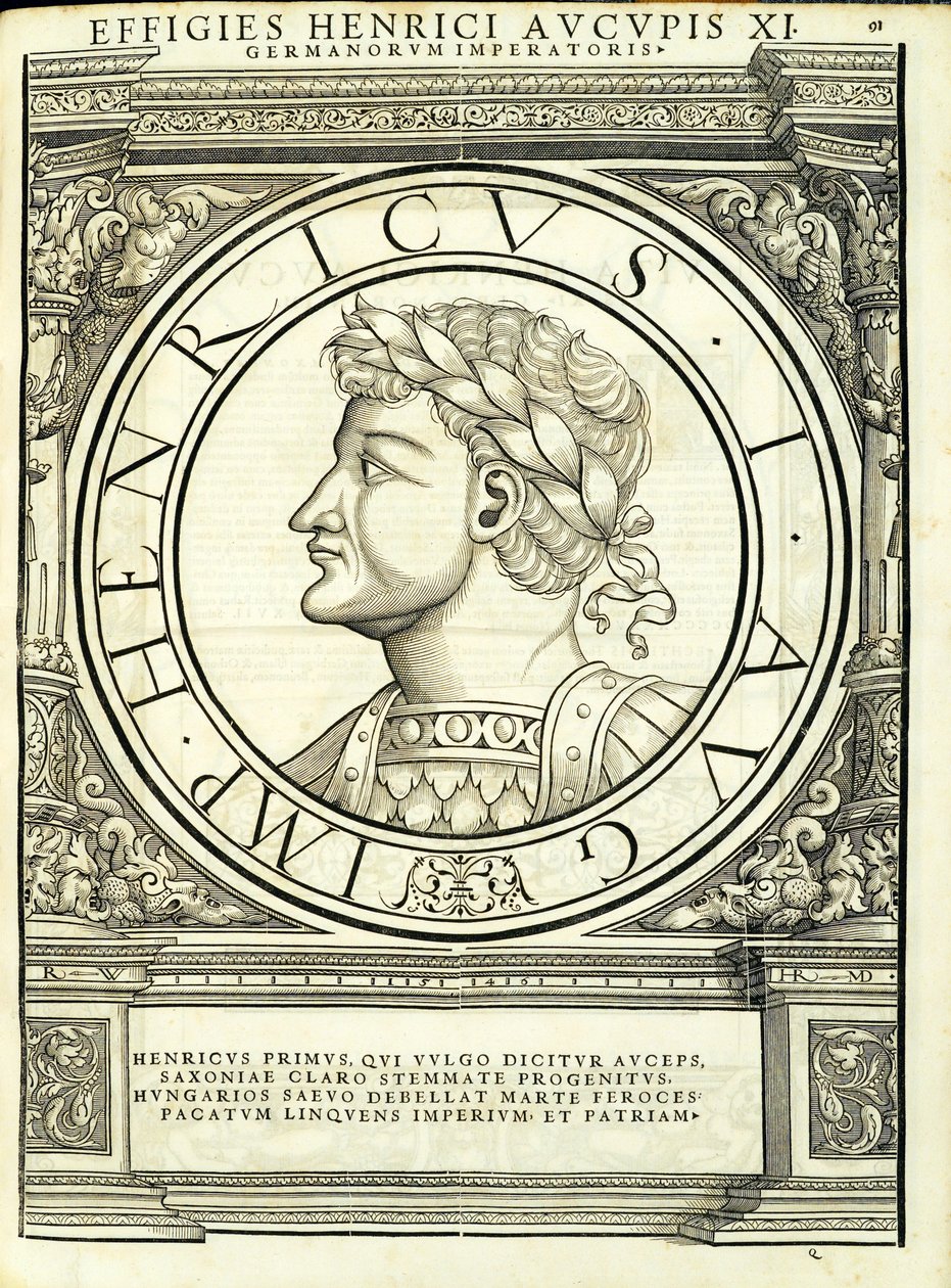 Henricus I Auceps, illustration de 