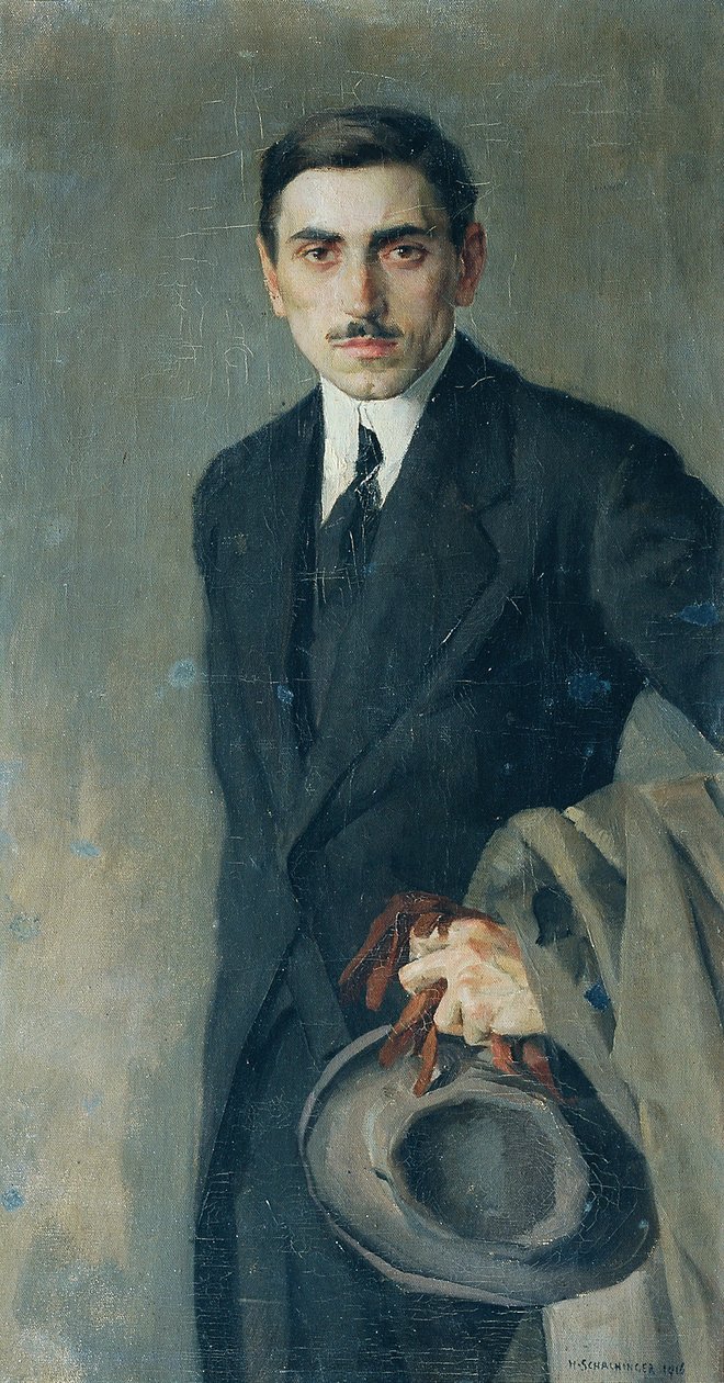 Le peintre Fritz Zerritsch - Hans Schachinger