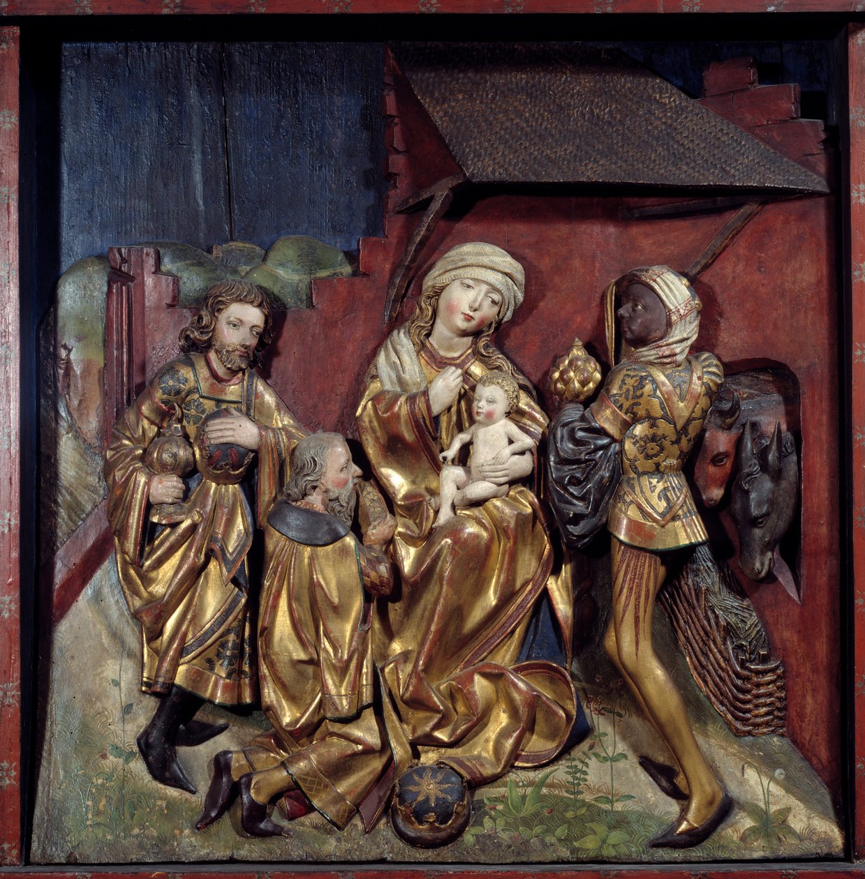 Adoration des Mages - Hans Schüchlin