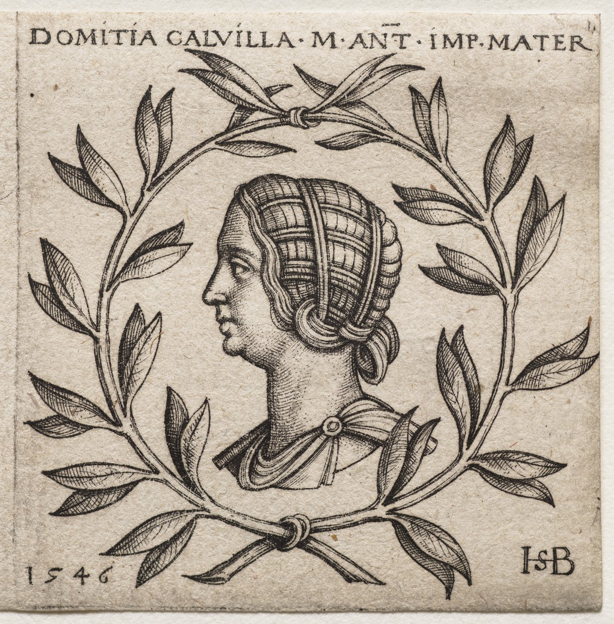 Buste de Domitia Calvilla - Hans Sebald Beham