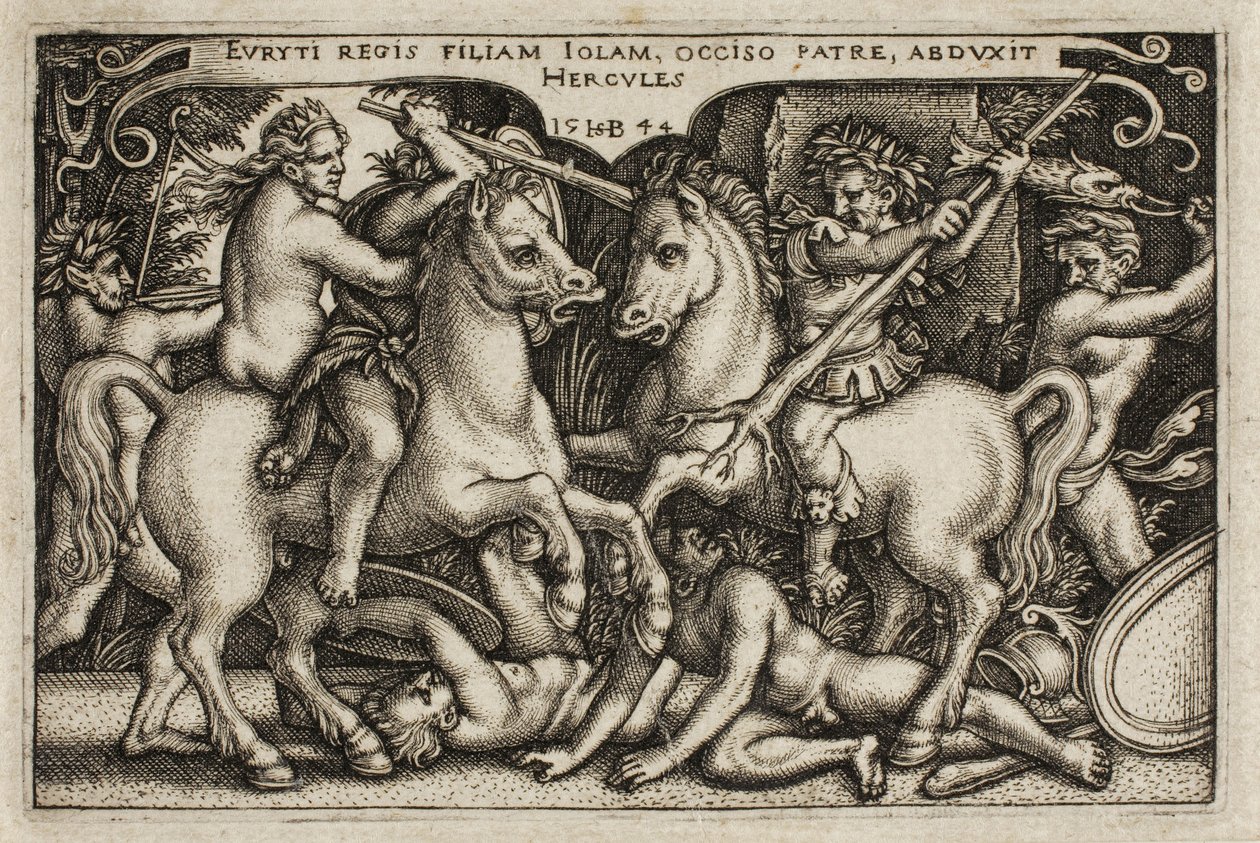 Hercule et Iole, de Les travaux d