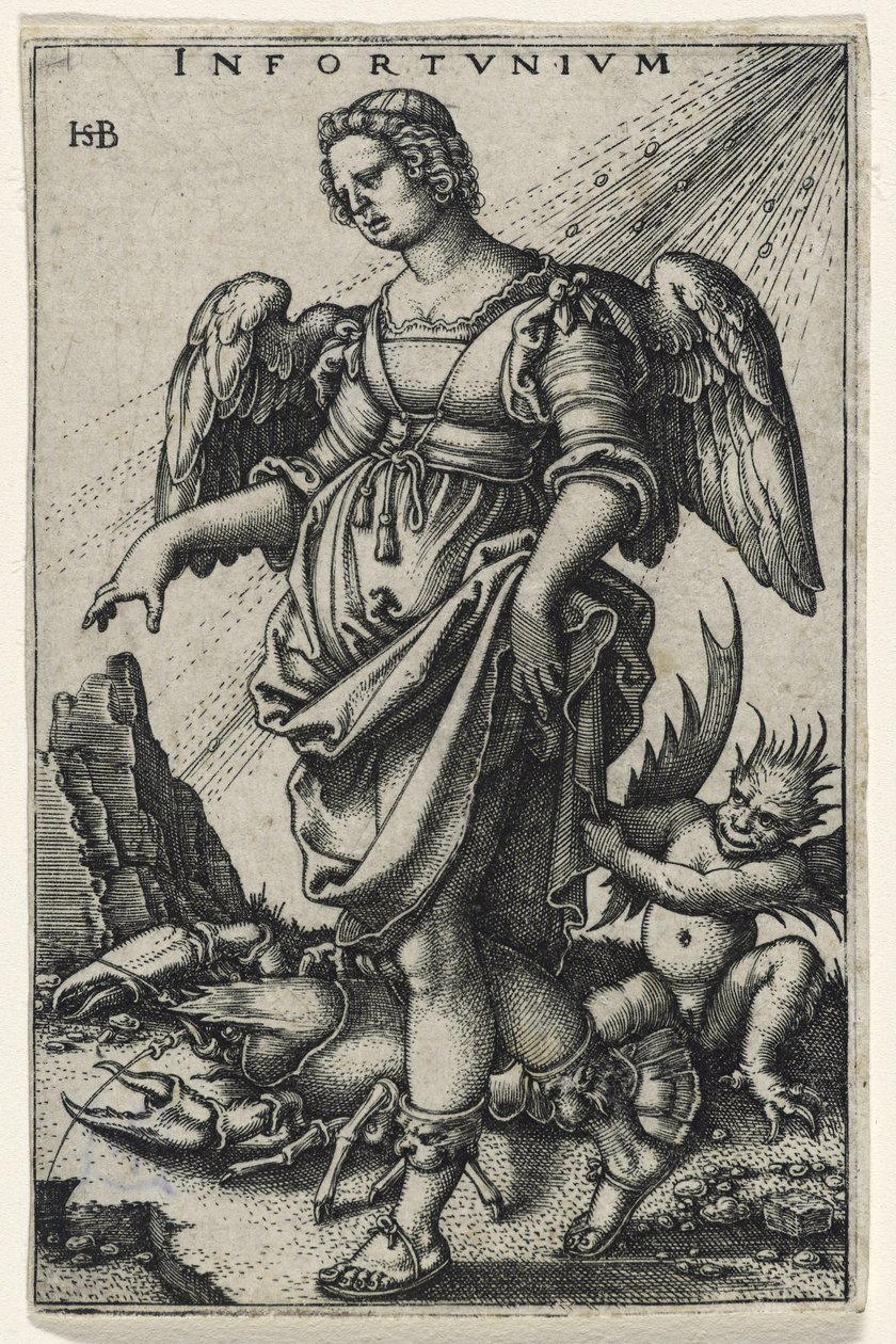 Malheur (Das Ungluck) - Hans Sebald Beham