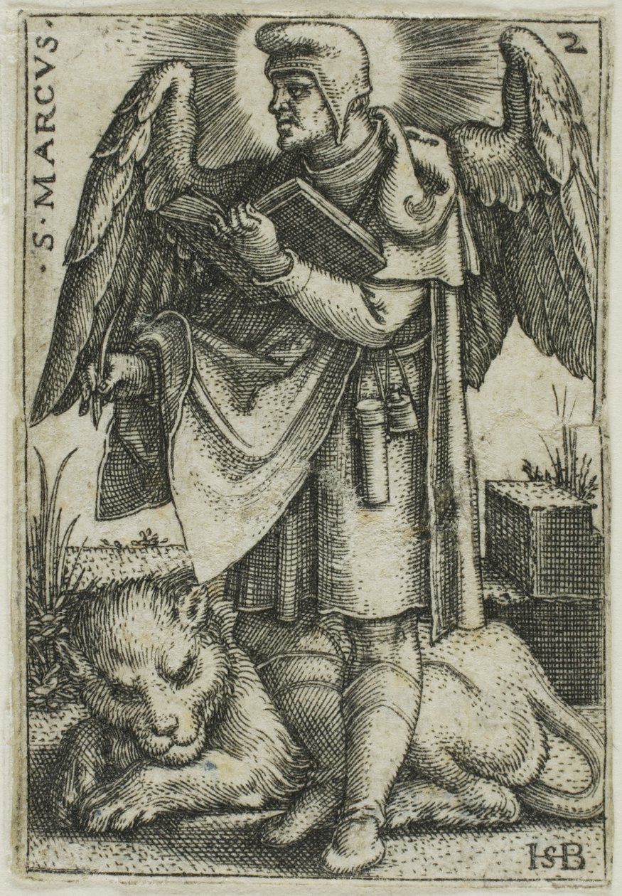 Saint Marc, des Quatre Évangélistes - Hans Sebald Beham