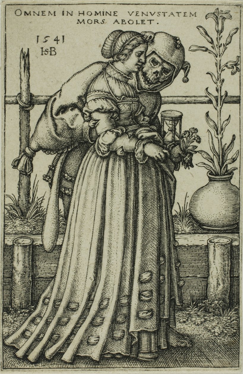 La Dame et la Mort - Hans Sebald Beham