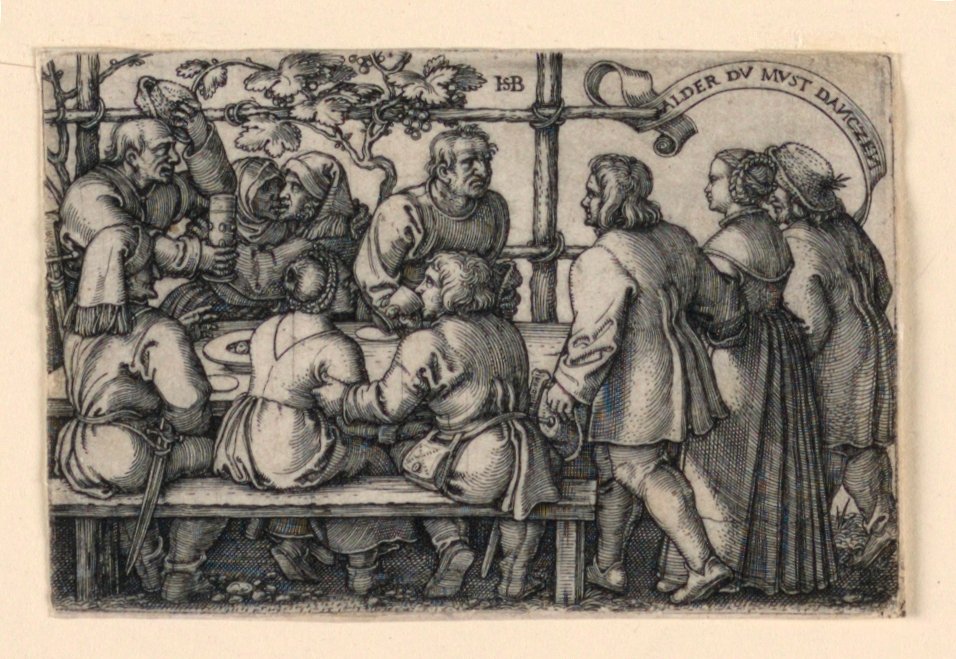 La fête des paysans (Alder du must danczen) - Hans Sebald Beham