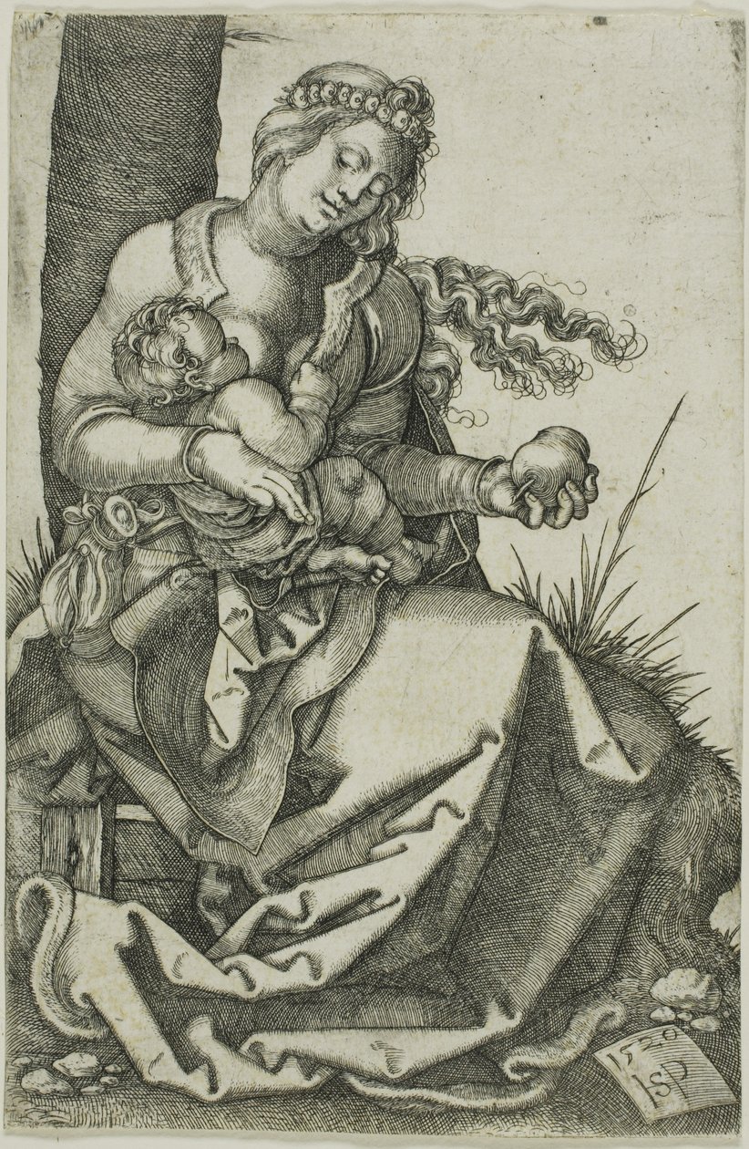 La Vierge à la poire - Hans Sebald Beham