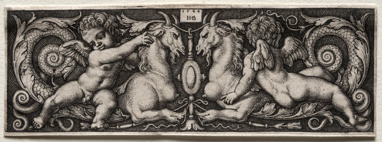 Deux génies - Hans Sebald Beham