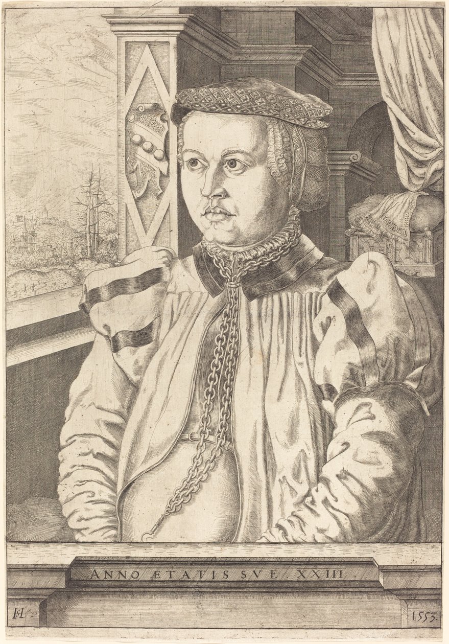 Dame von Eckh née Piencsenau, 1553 - Hans Sebald Lautensack