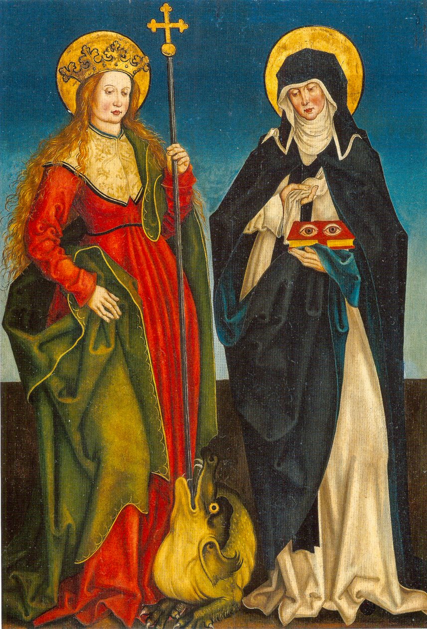 Sainte Marguerite et Sainte Ottilie - Autel d
