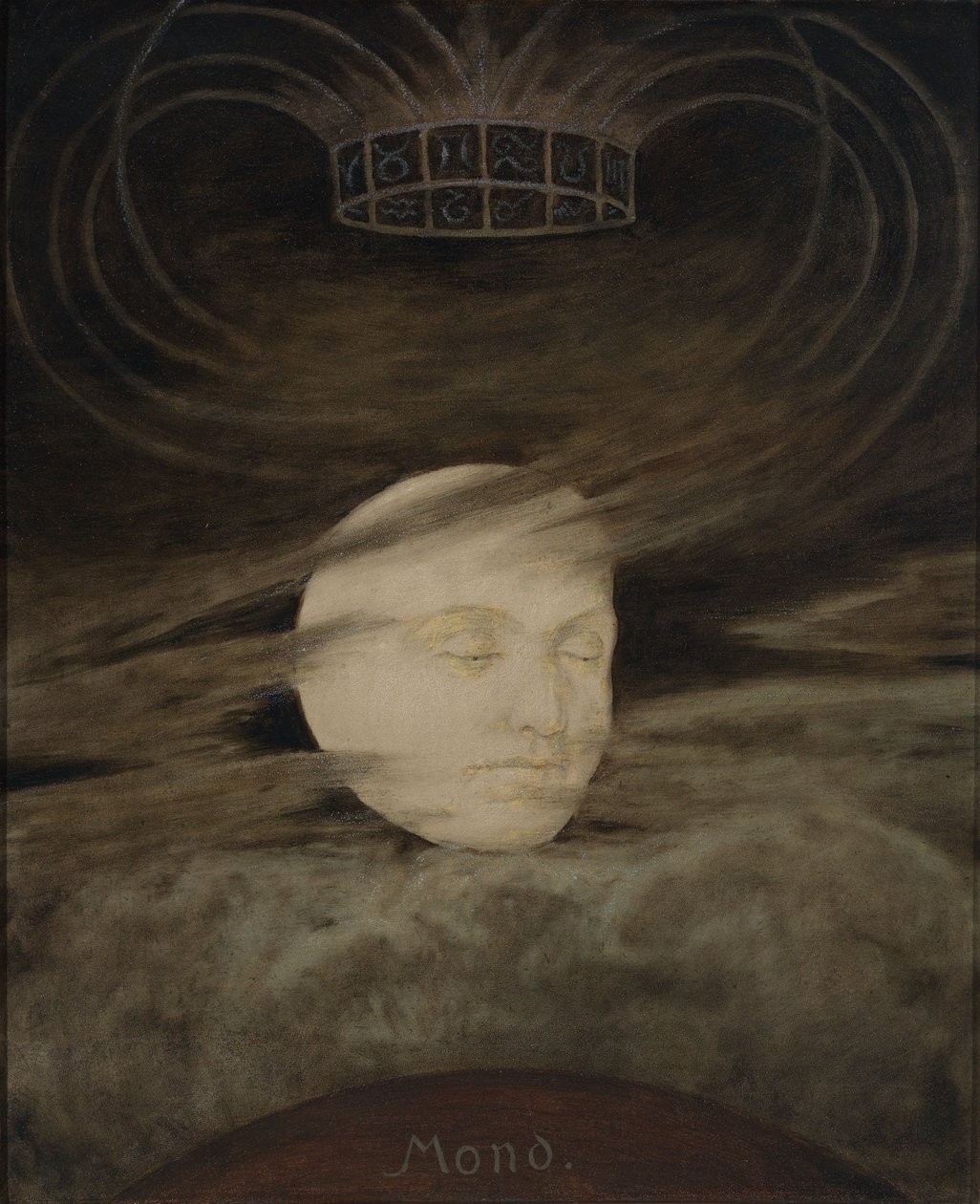 La Lune - Hans Thoma