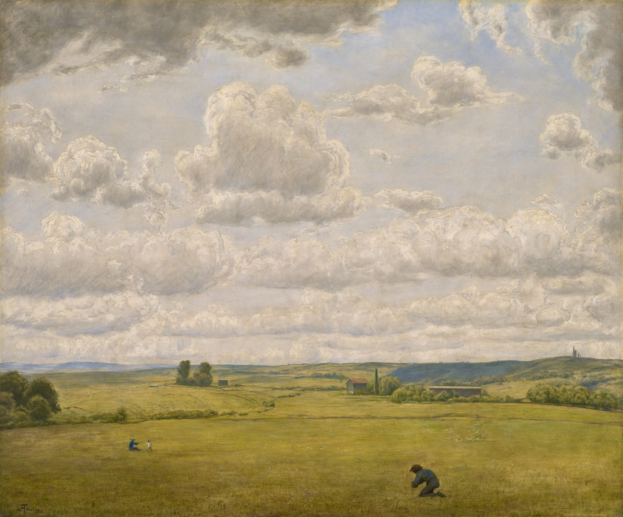 Paysage sur la Baar - Hans Thoma