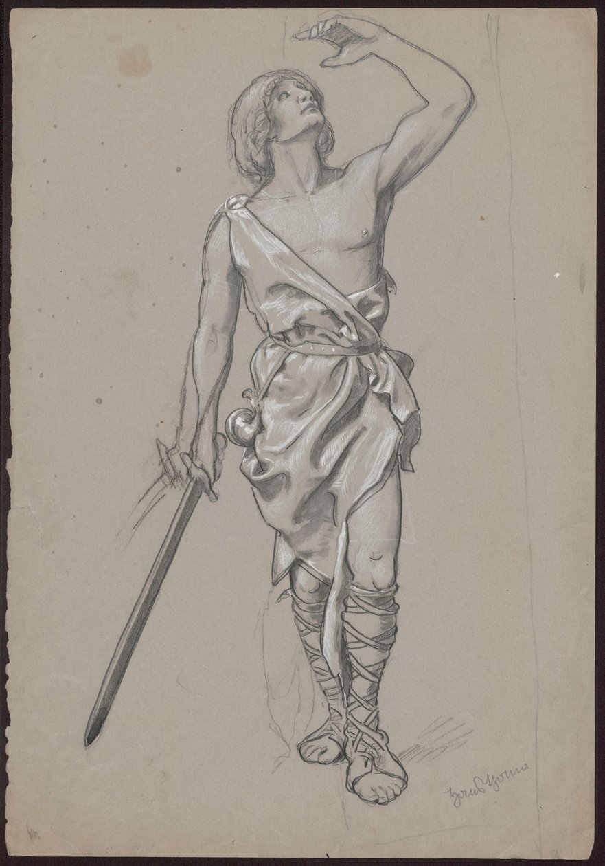 Un homme vêtu d