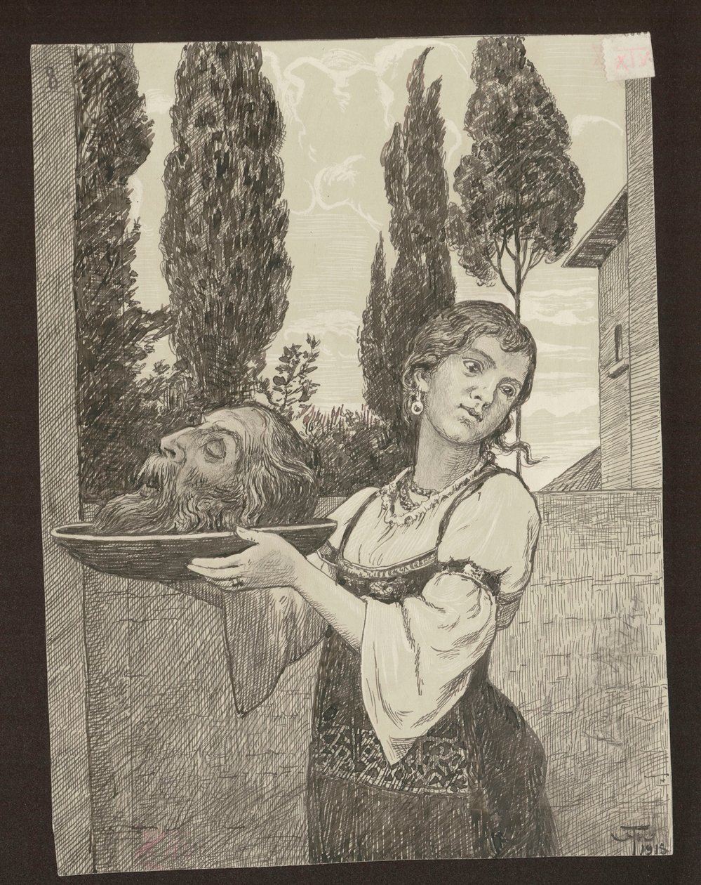 Salomé avec la tête de saint Jean-Baptiste - Hans Thoma