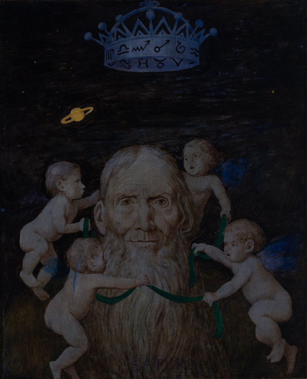 Saturne - Hans Thoma