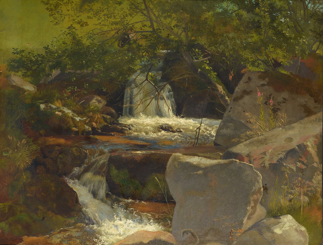 Ruisseau de la Forêt-Noire - Hans Thoma