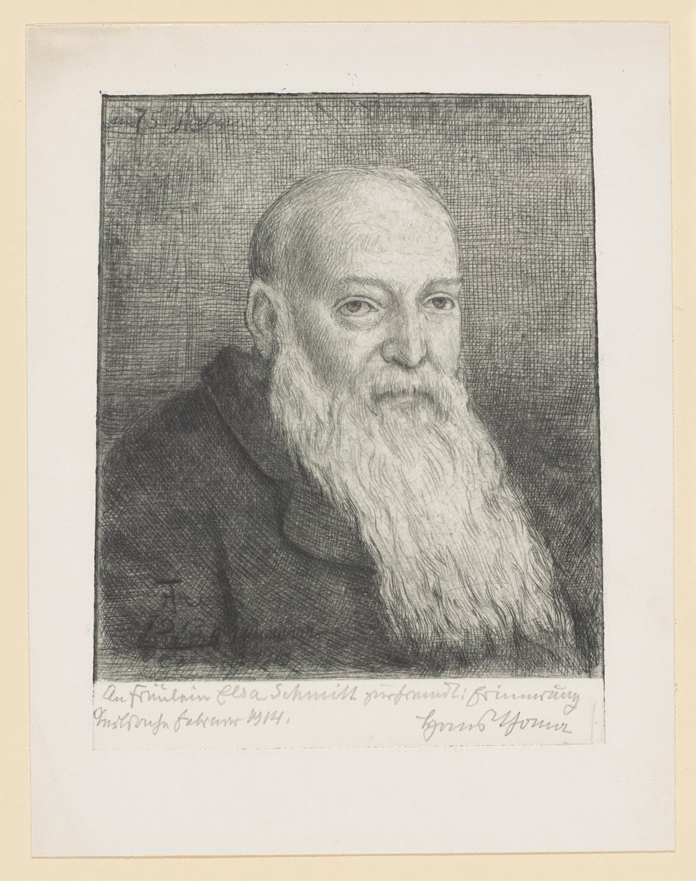 Autoportrait - Hans Thoma