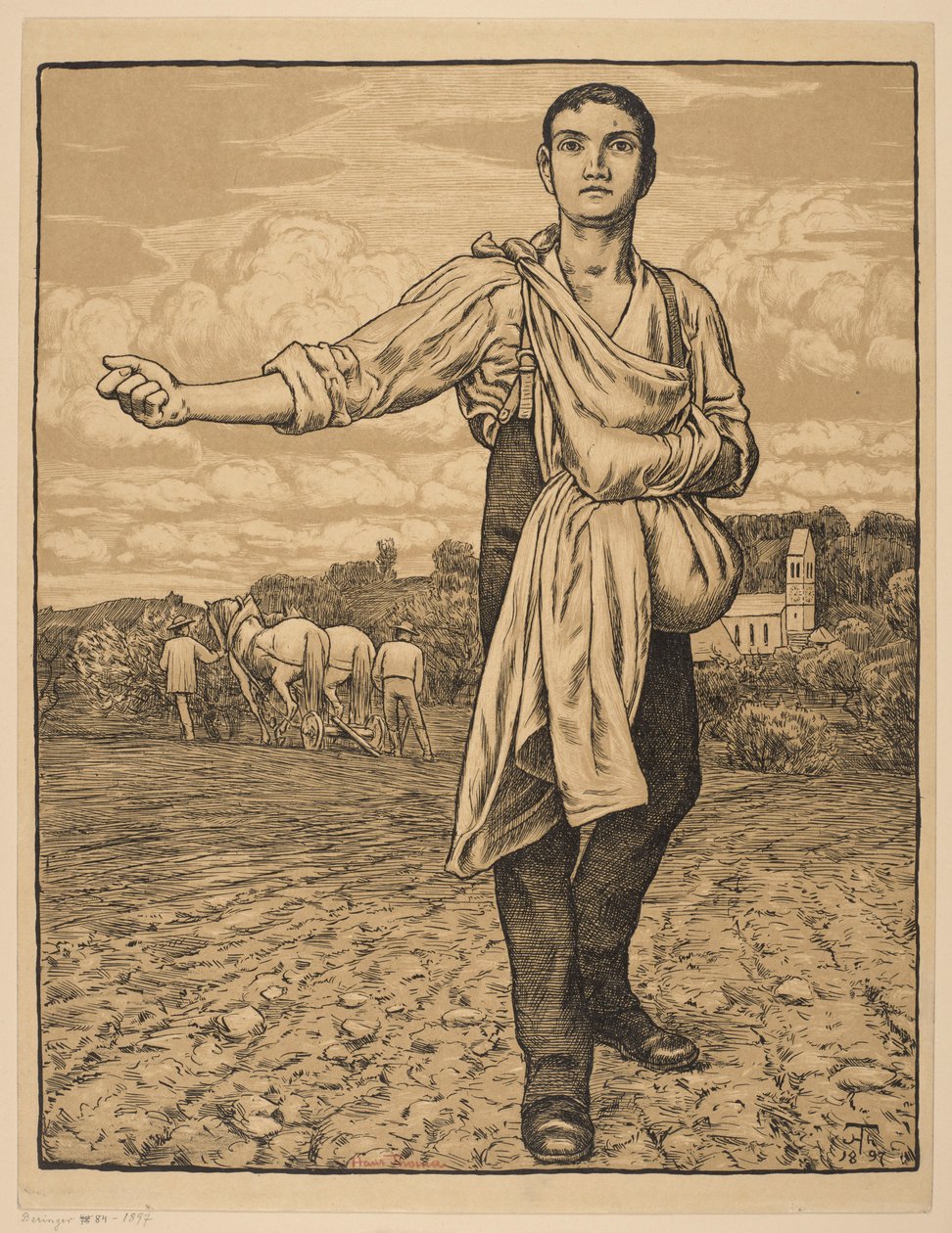 Le Semeur - Hans Thoma