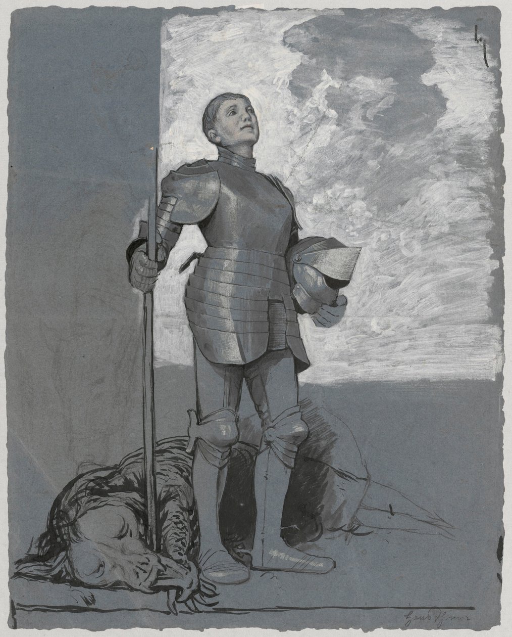 Saint Georges - Hans Thoma