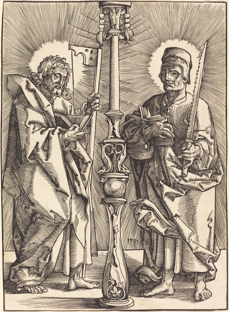 Saint Jacques le Mineur et Saint Simon - Hans Vischer