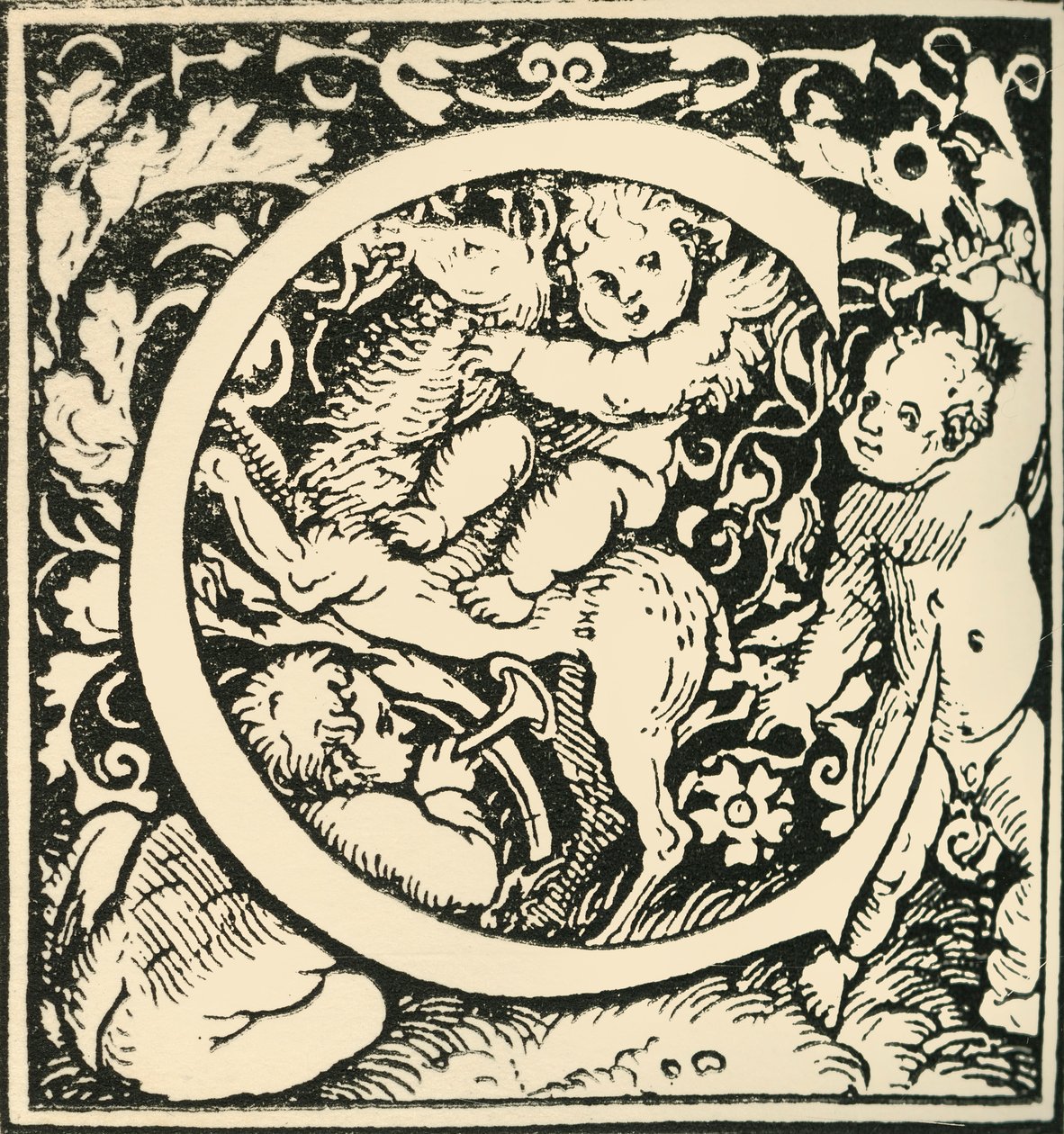 C - Un alphabet par Hans Weiditz, vers 1520-1521, 1908 - Hans Weiditz