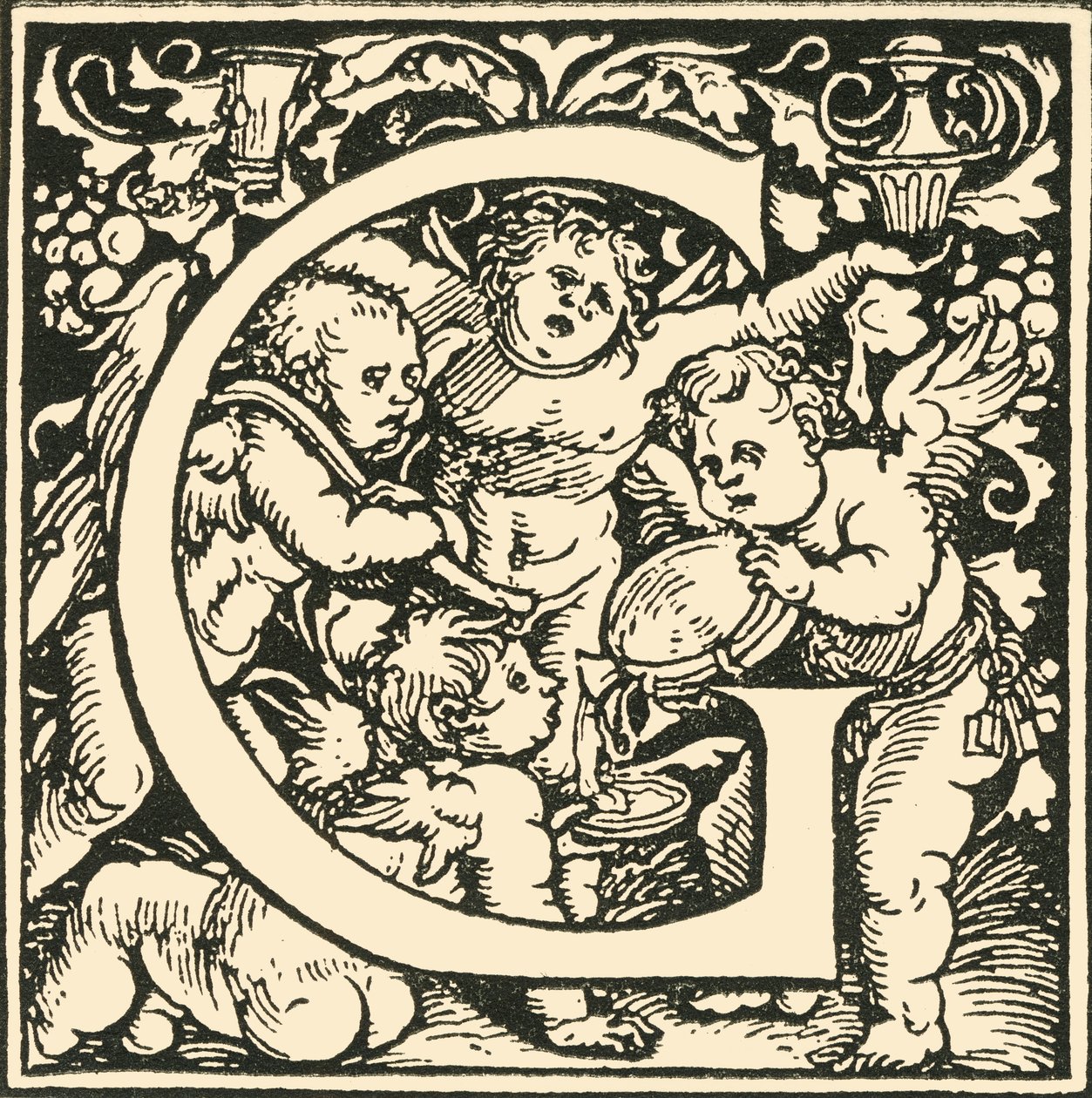 G - Un alphabet par Hans Weiditz, c. 1520-1521, 1908 - Hans Weiditz
