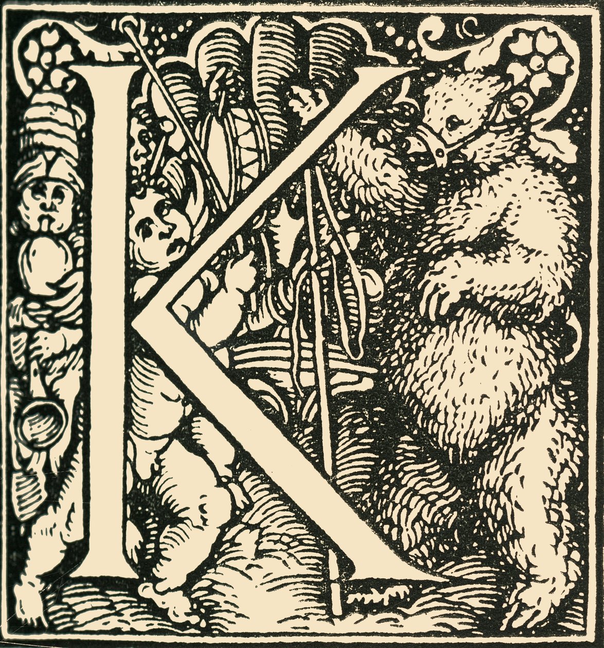 K - Un alphabet par Hans Weiditz - Hans Weiditz