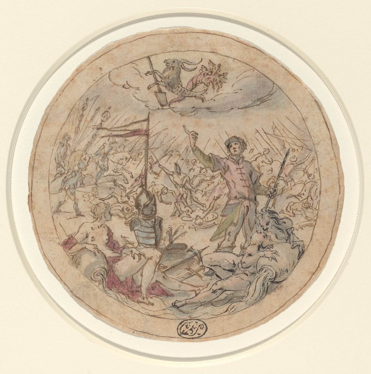 Allégorie sur les guerres turques - Hans von Aachen