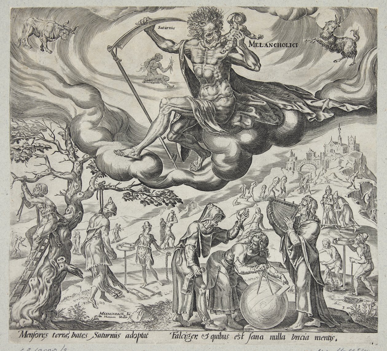 Le tempérament mélancolique - Harmen Jansz. Muller
