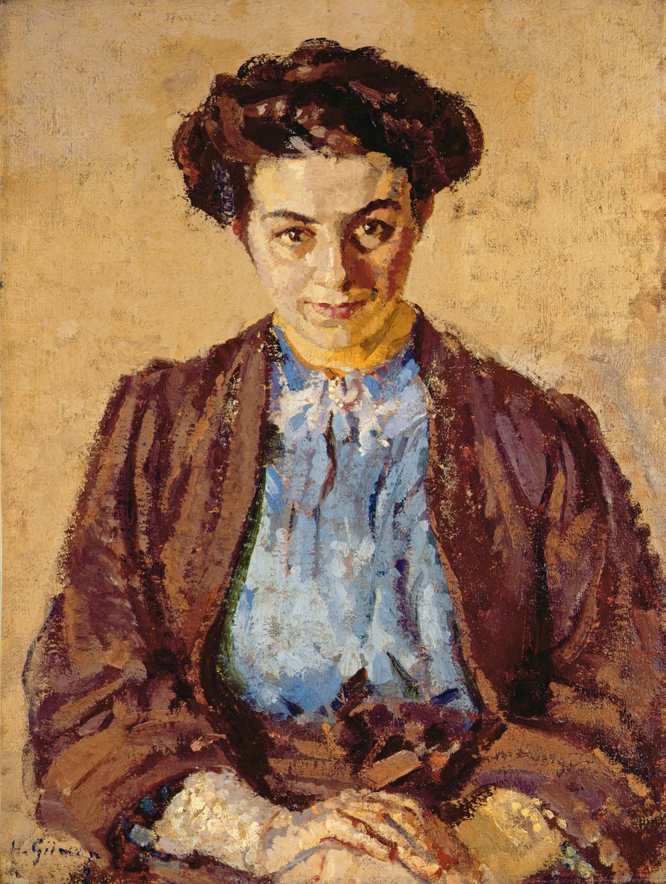 La Blouse bleue, Portrait d