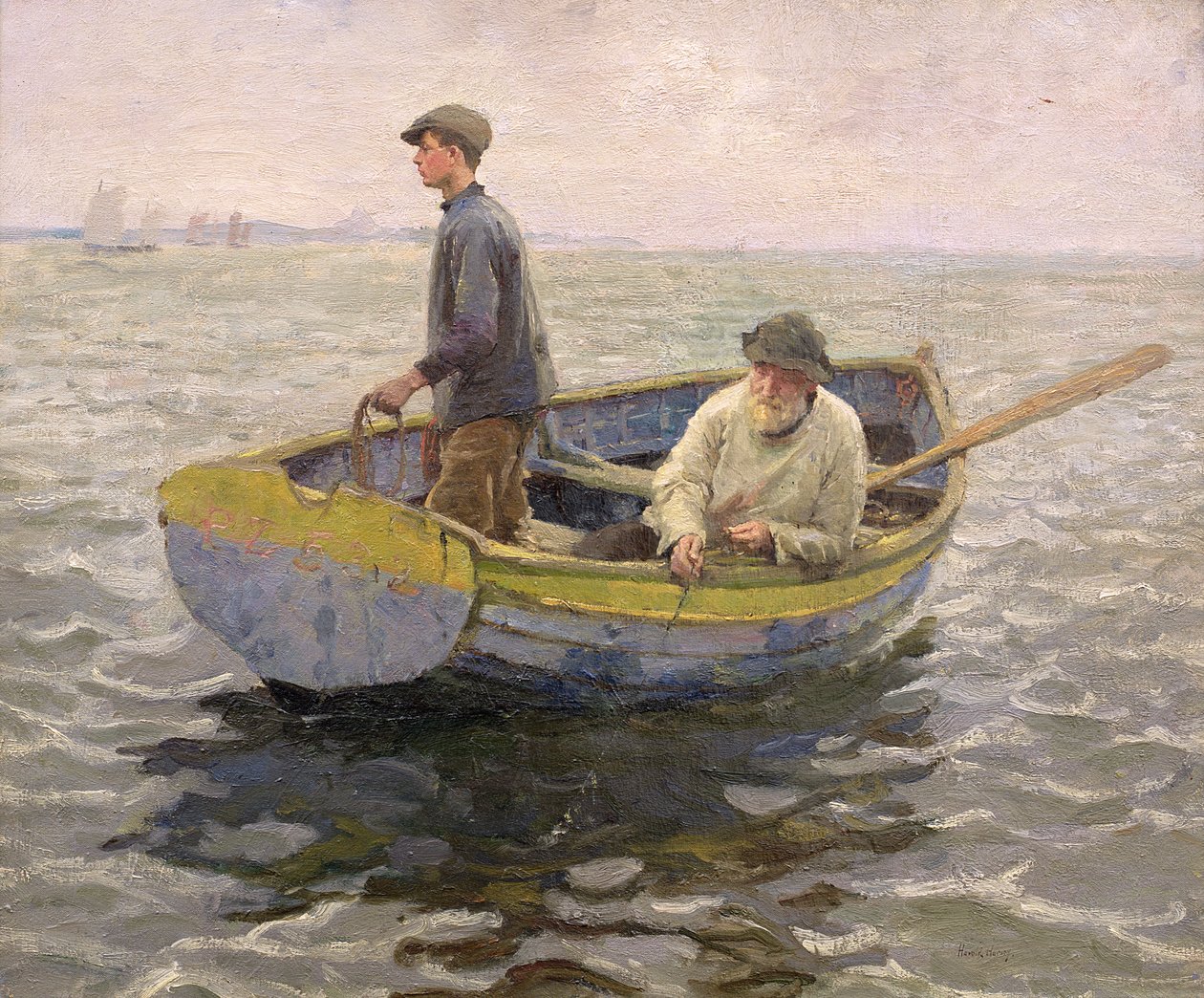 Dans le terrain de blanchiment - Harold Harvey