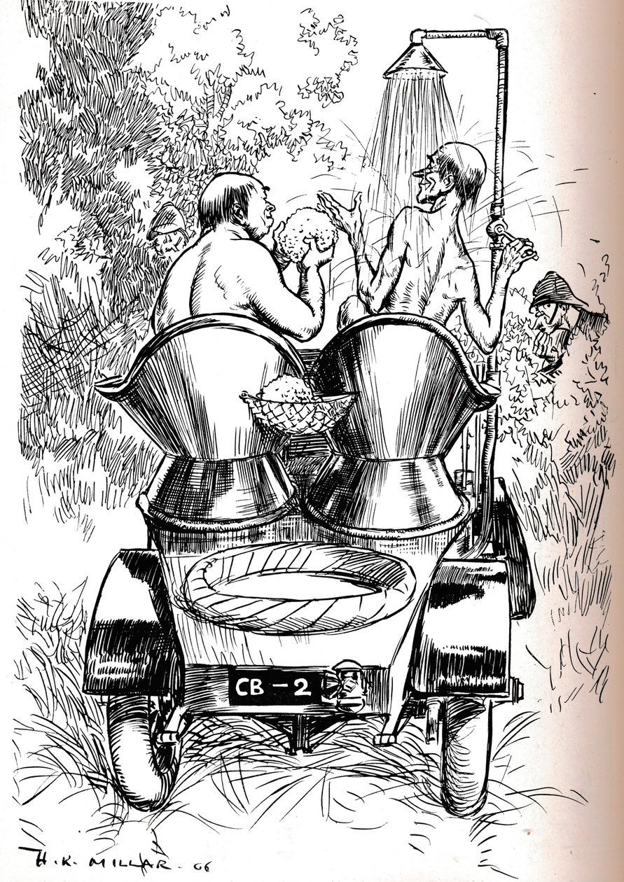 Conseils pour les automobilistes par temps chaud, 1906 - Harold Robert Millar