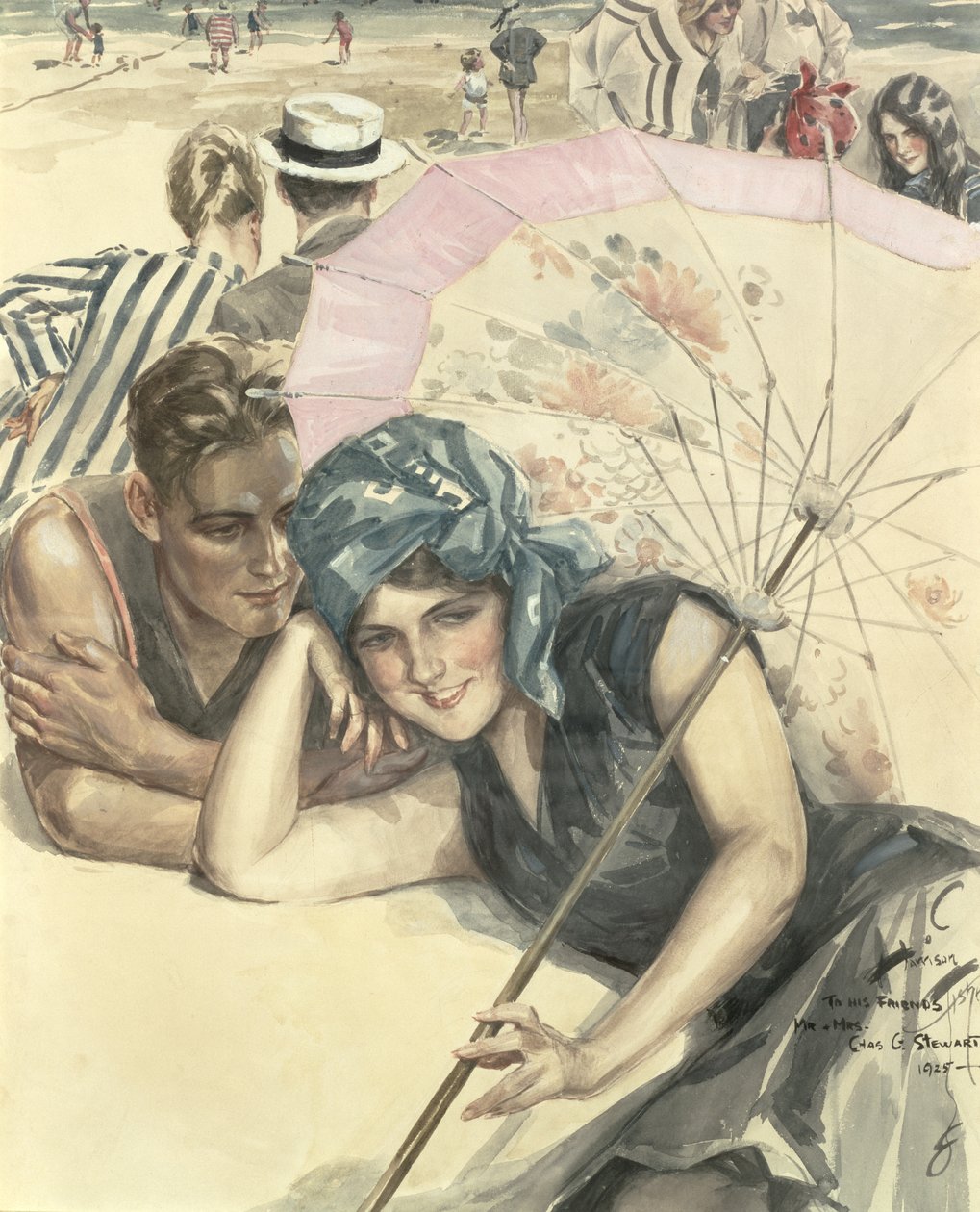 Le Premier Galet, 1925 - Harrison Fisher