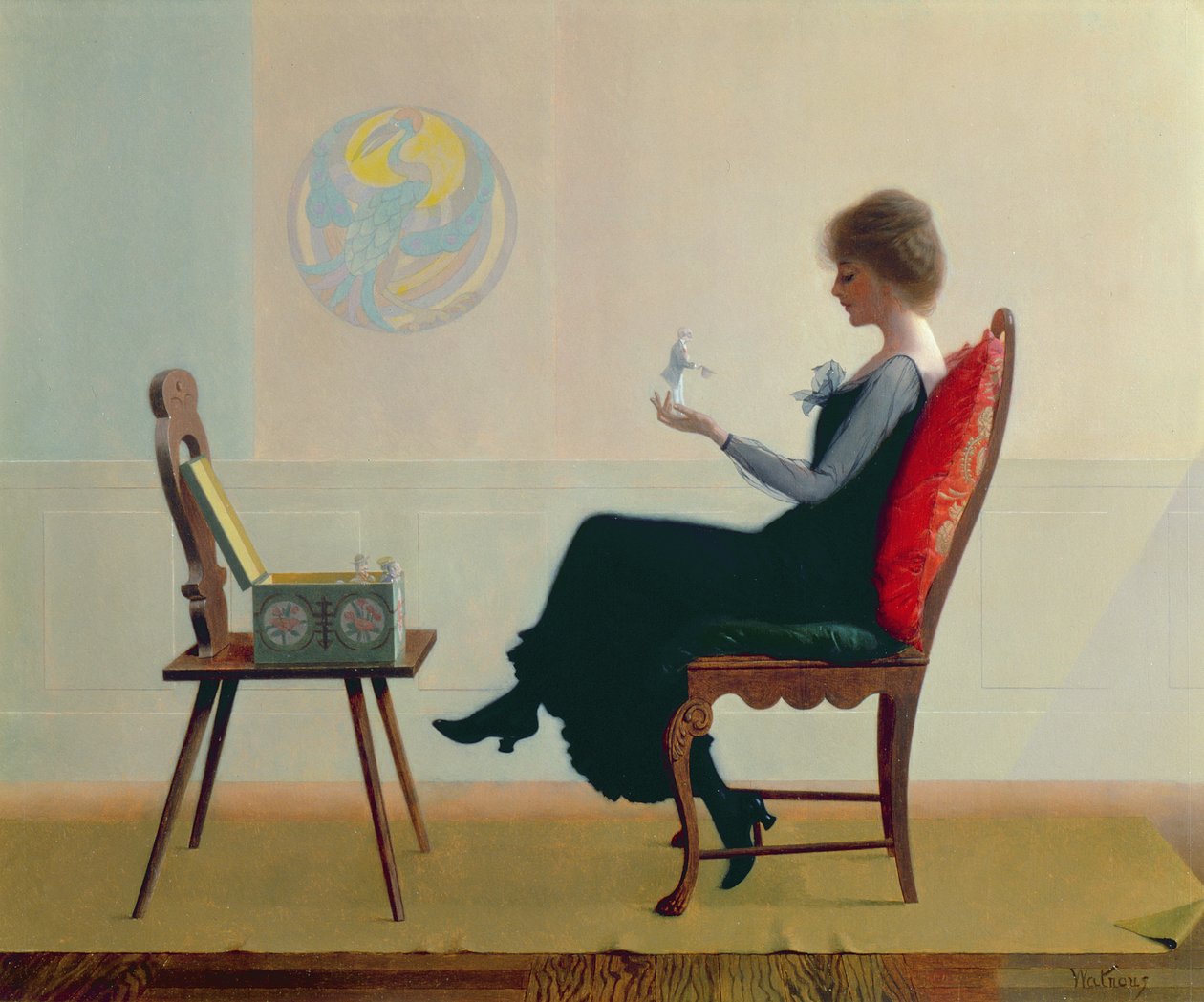 Les prétendants, vers 1910 - Harry Wilson Watrous