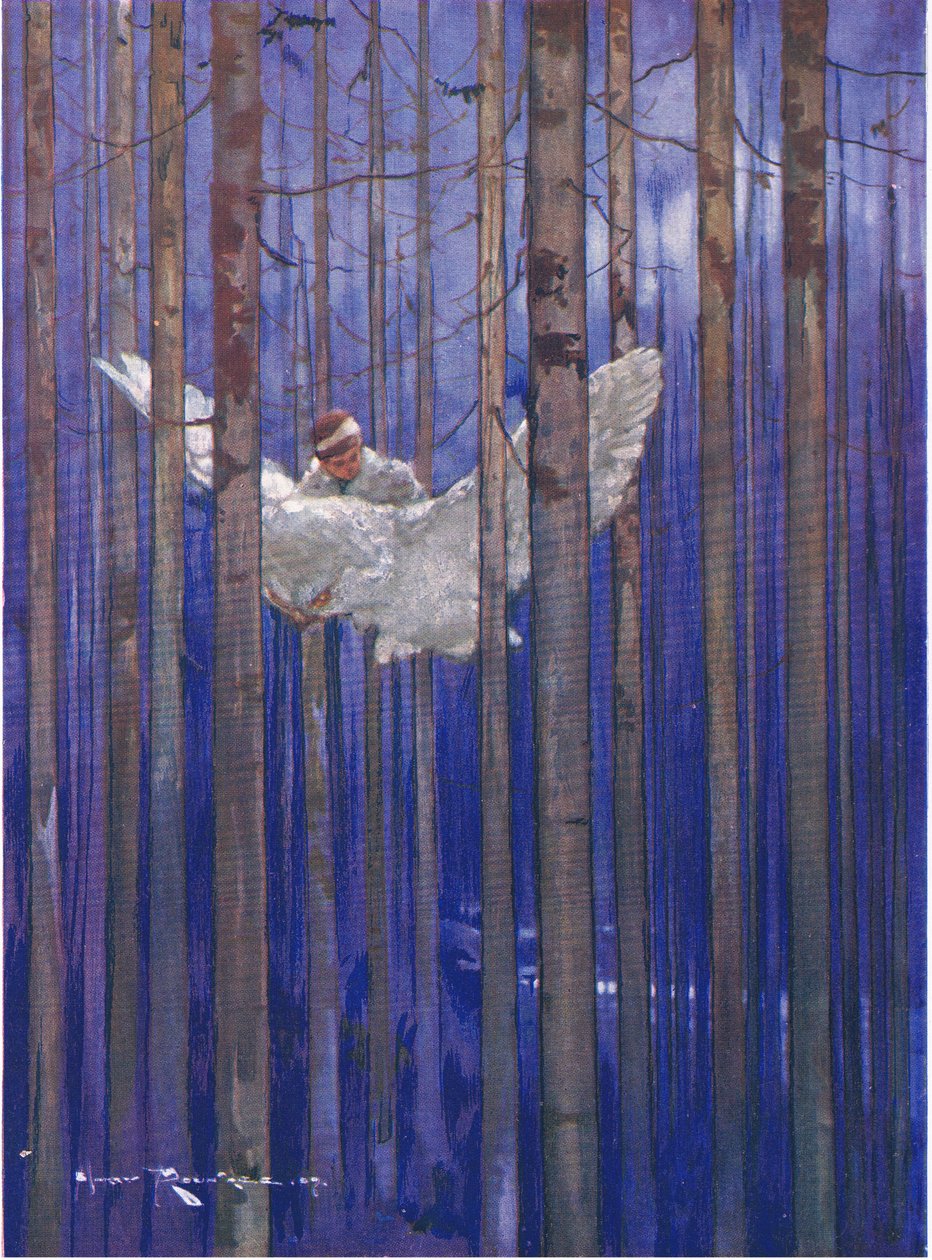 Le hibou et Gilbert ont fait de splendides promenades au clair de lune (de The Forest Foundling) - Harry Rountree