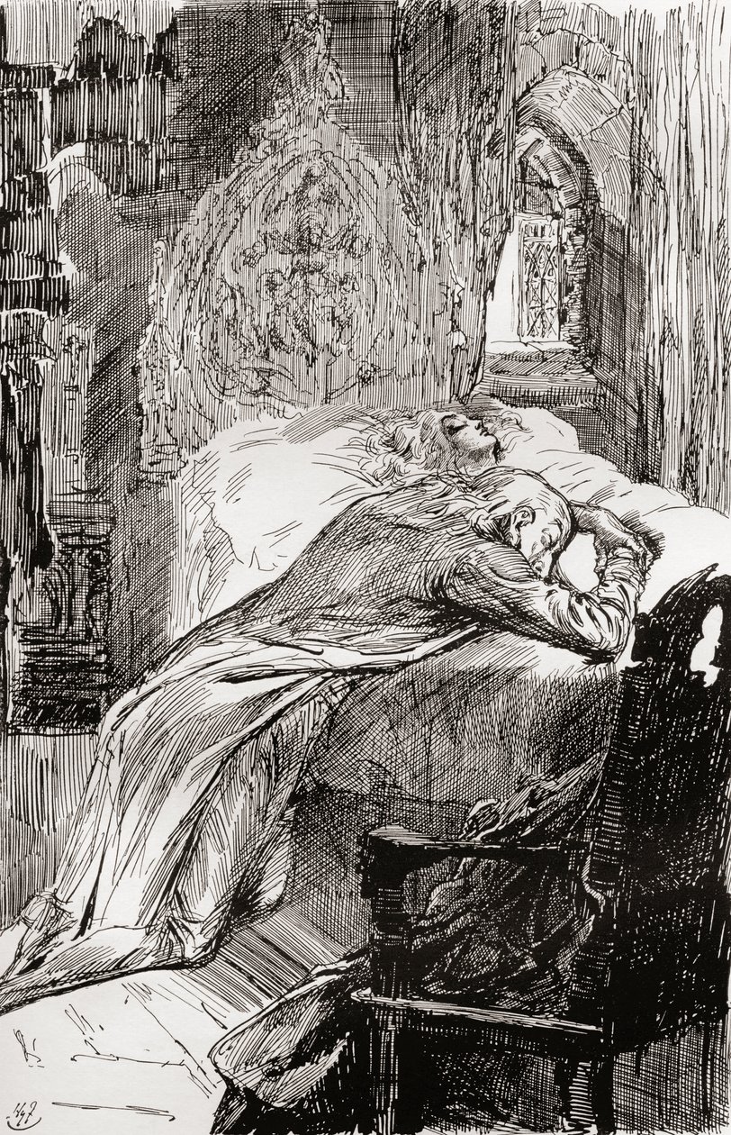 Illustration pour The Old Curiosity Shop de Charles Dickens - Harry Furniss
