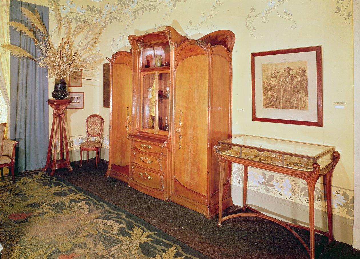 Chambre Art Nouveau, vers 1900 - Hector Guimard