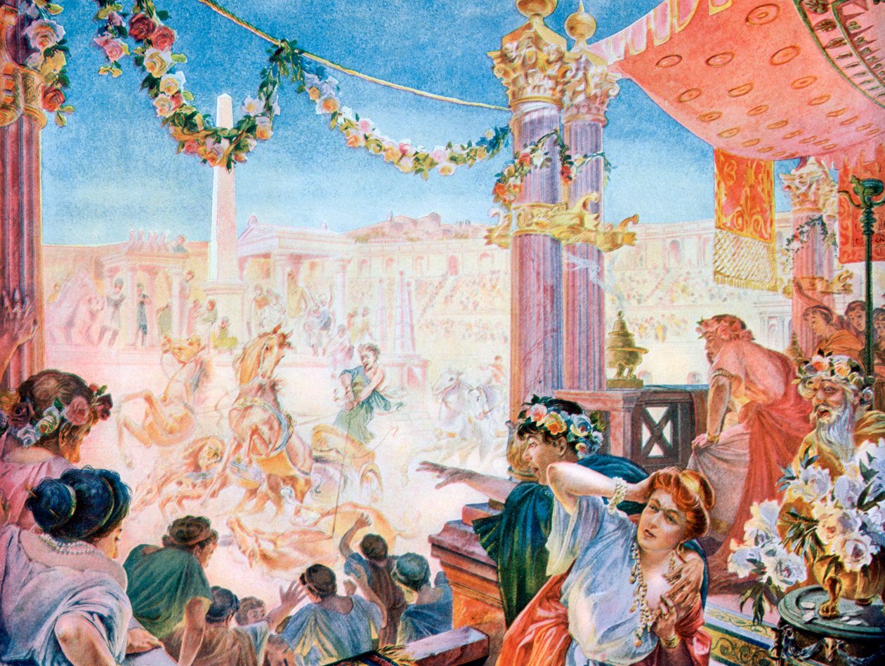 Le cirque de Néron ou le cirque de Caligula, Rome - Heilbronn