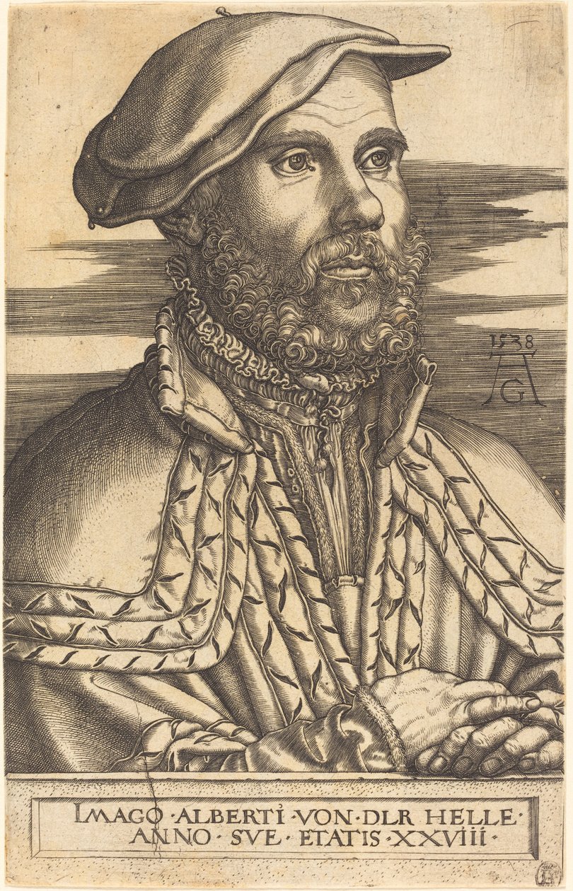Albert van der Helle, 1538 - Heinrich Aldegrever