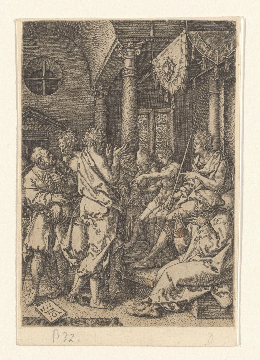 Daniel entend les anciens - Heinrich Aldegrever