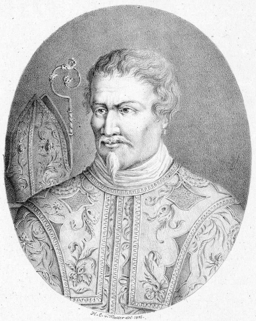 Personne représentée :  Agostino Steffani - Heinrich Eduard Winter