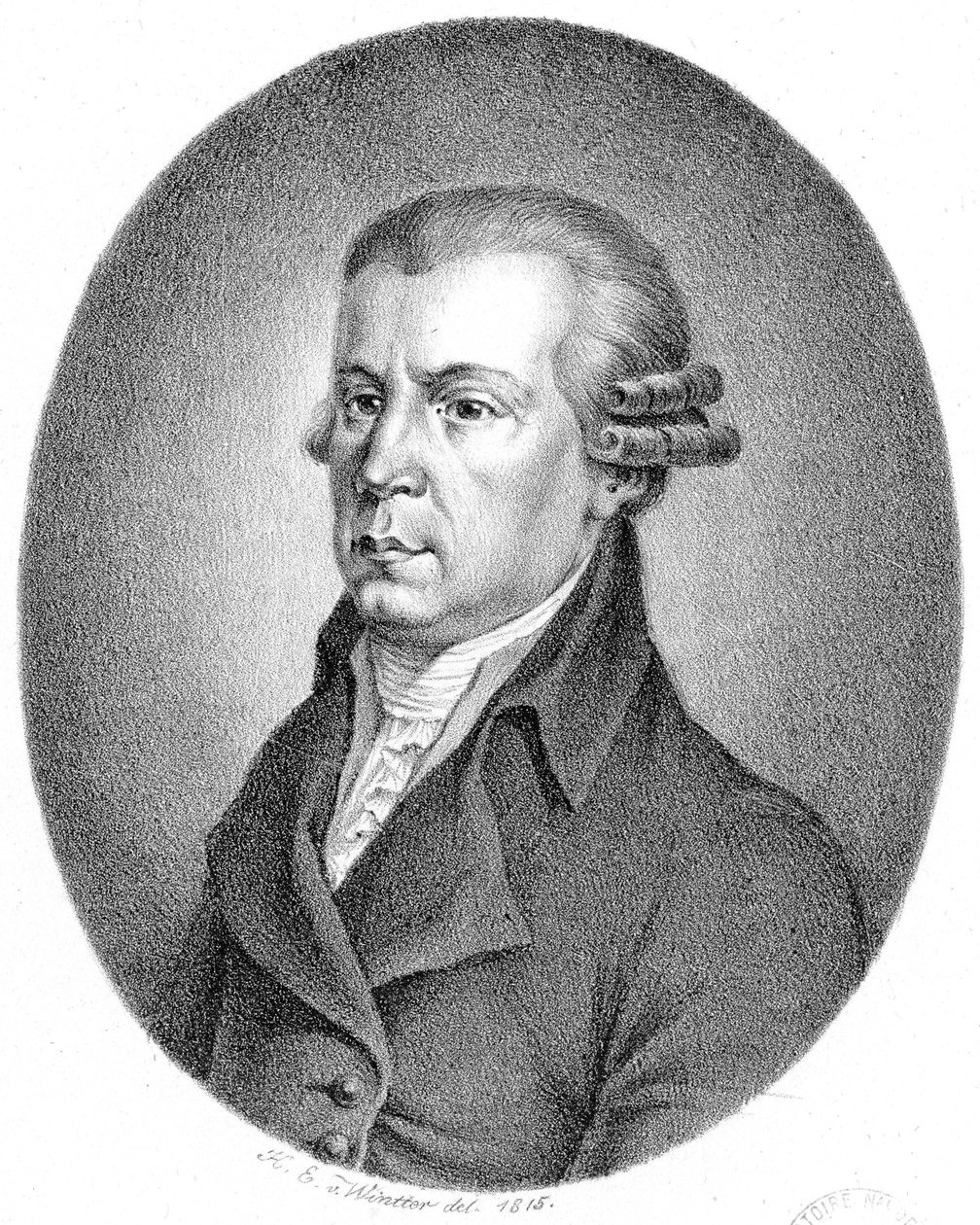 Personne représentée : Johann Georg Albrechtsberger - Heinrich Eduard Winter